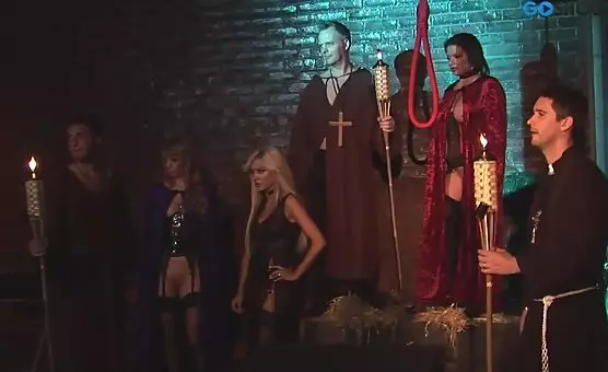 Kinky Orgy Enthusiasts at Mansion