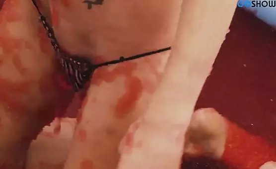 Lesbian Pool Seductresses